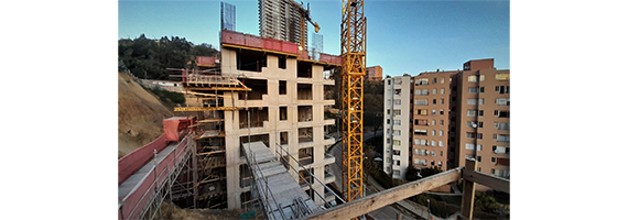 Avance de obras corresponde a un 17%