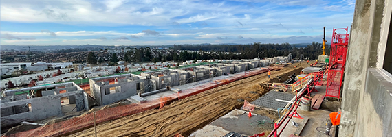 Avance de obras corresponde a 44%